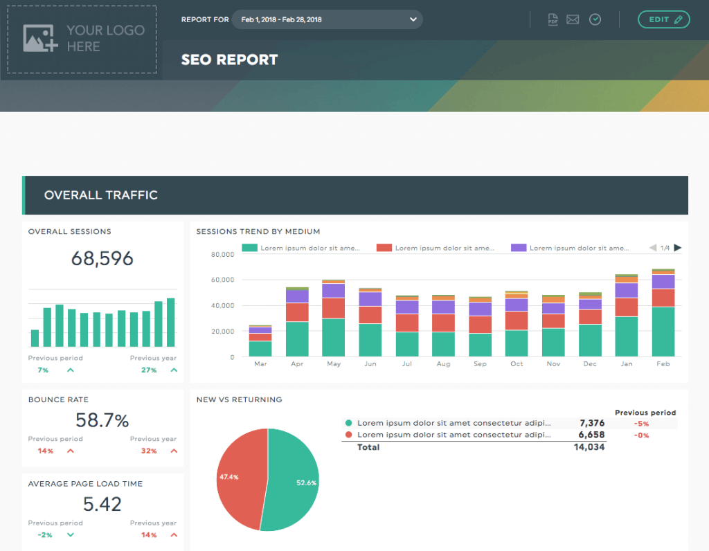 seo report example