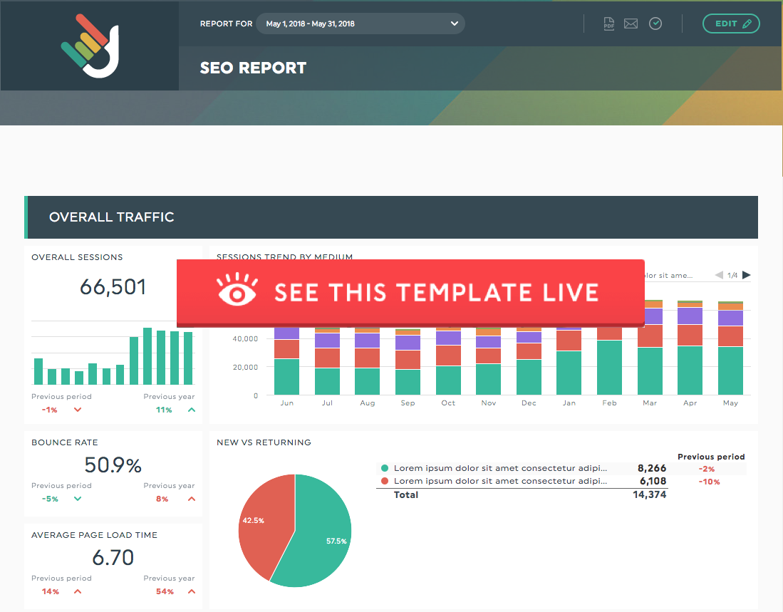 see this agency report template live