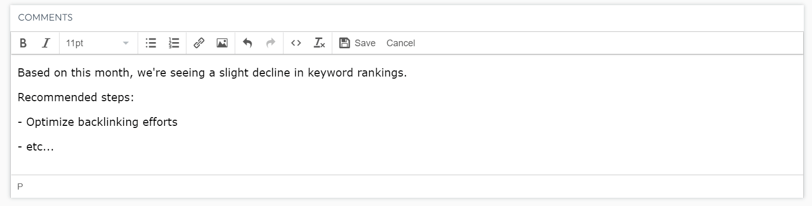 how to write a research analysis report