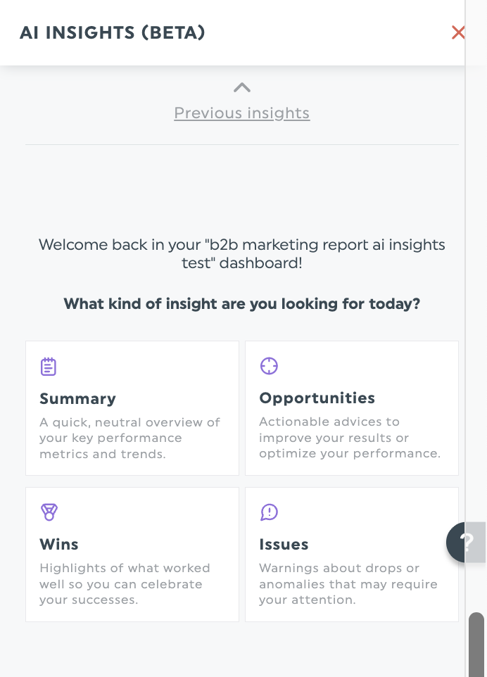 AI insights